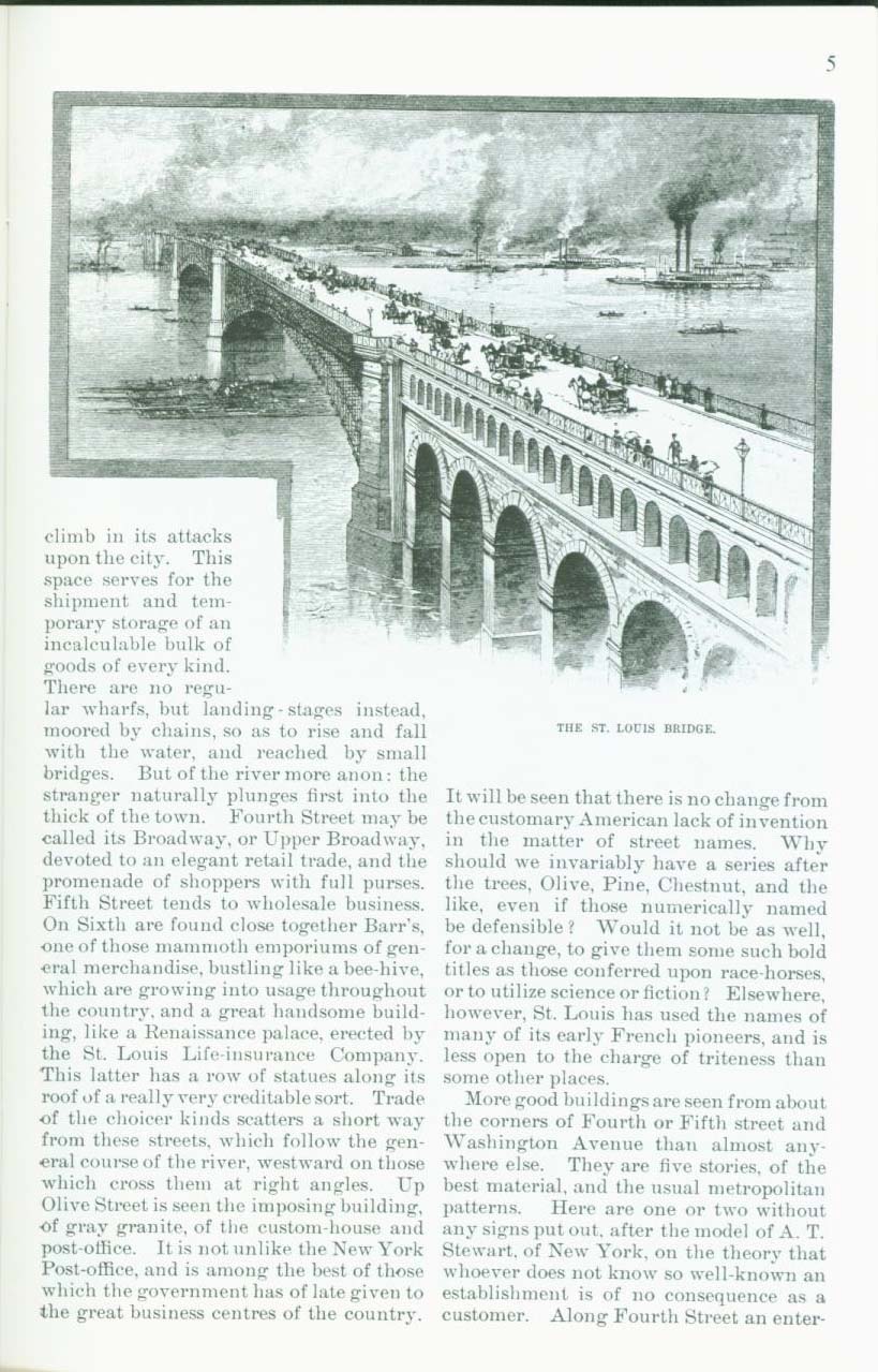 Saint Louis in 1884: "the future great city of the world." vist0024d